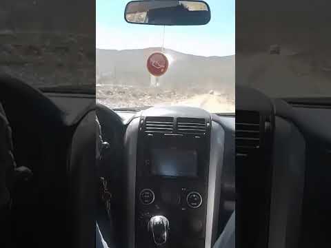 Caminó desde  Majes a Huambo Carretera en Trabajós Caylloma Arequipa Perú
