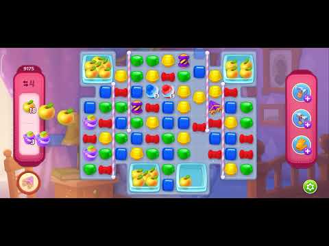 Homescapes level 9175 No boosters Super Hard level