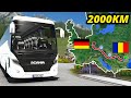ETS2 Tourist Bus Trip Bucharest To Frankfurt Romania To Germany Euro Truck Simulator 2