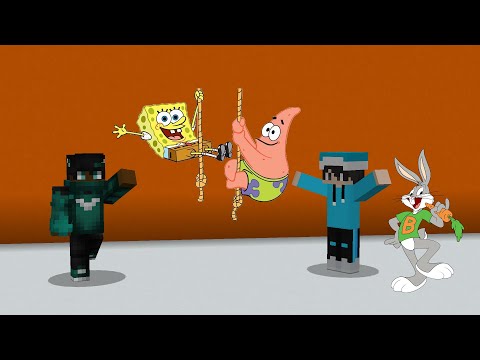 ماين كرافت ولكن نتقلت لعالم باغز باني و سبونج بوب و جمسه🔥