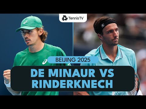 Alex De Minaur vs Arthur Rinderknech Entertaining Match 🙌 | Beijing 2025 Highlights