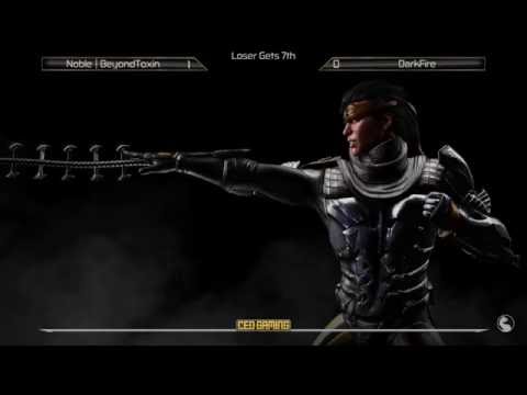"BBR" MKX AT CEOSFV - Noble BeyondToxin vs DarkFire  (1080p HD)