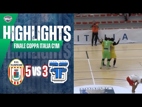 Futsal Final Four Coppa Italia C1M Semifinale - Villaspeciosa-Fanni Sassari 5-3 (Highlights)