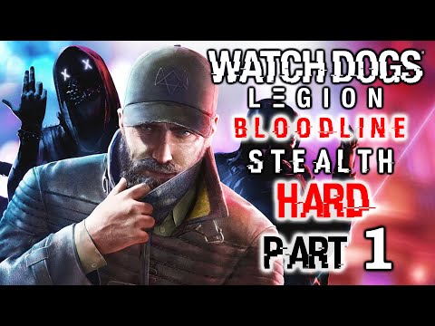 AIDEN PEARCE vs/and WRENCH – WATCH DOGS LEGION Bloodline DLC Stealth Hard Gameplay Walkthrough # 1