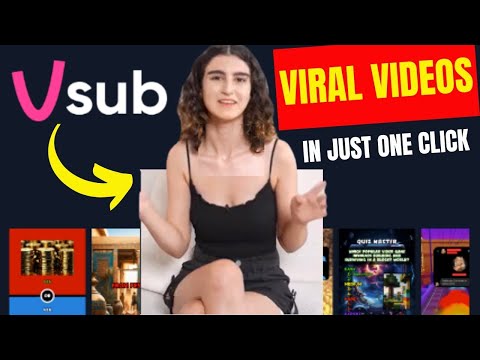 🤖 Vsub Ai:➜ Create VIRAL Videos in Seconds with Vsub Ai