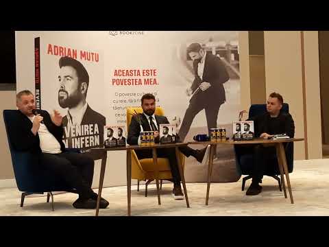 Lansarea cărții lui Adrian Mutu - "Revenirea din infern", la Sports Festival 2022