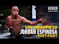 UFC on ESPN 10: Jordan Espinosa On Tyson Nam Callout: 'He Turned Me Down 3 Weeks Ago' - MMA Fighting