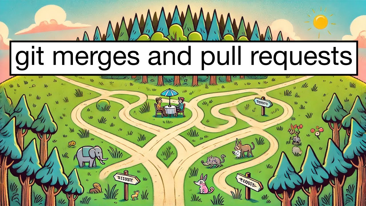 How git merge works with GitHub pull requests