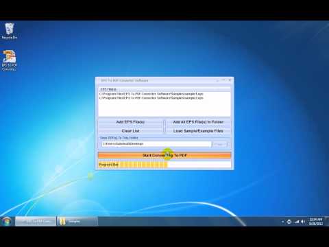 EPS To PDF Converter Software