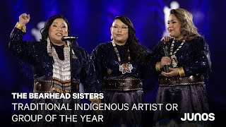 The Bearhead Sisters win Traditional Indigenous Artist or Group | 2023 Opening Night Awards