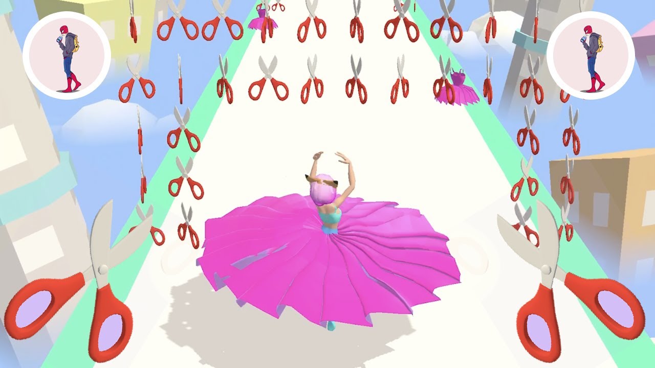 Satisfying Mobile Games Playing 1001 Tiktok App Walkthrough Dancing race , Sandwich Runner NJEG5815