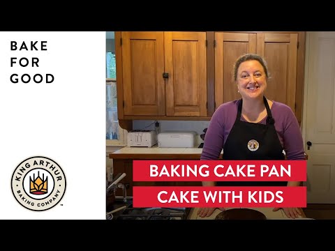Baking Cake Pan Cake With Kids - Bake For Good