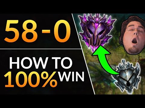 58 GAME WINSTREAK: How to Hit Master UNDEFEATED - Pro Tips to WIN like Tarzaned | LoL Ranked Guide
