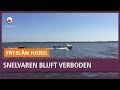 REPO: Snelvaren op Burgumer Mar blijft verboden