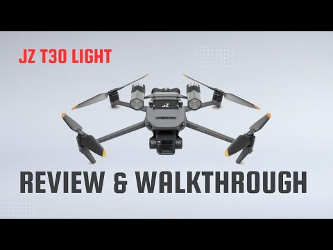 The JZ T30 Spotlight for DJI Mavic 3 Enterprise - Light up the darkness.