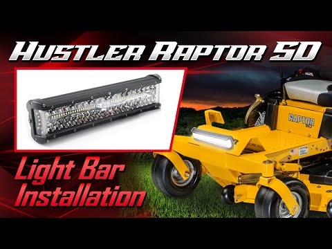 Hustler Raptor SD Light Bar Kit Installation