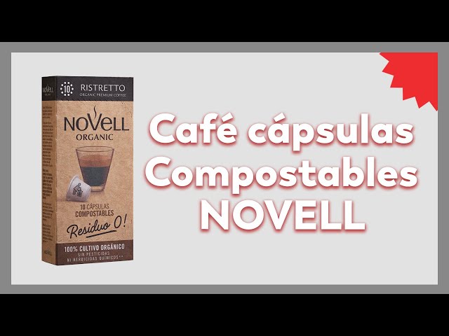 Vídeo relacionado con NOVELL - Café Descaffeinato Residuo 0 50 Unidades | Compatibles Nespresso | Cápsulas Café Descafeinado Sabor Intenso y Aromático | Compromiso Ecológico con Cápsulas 100% Compostables