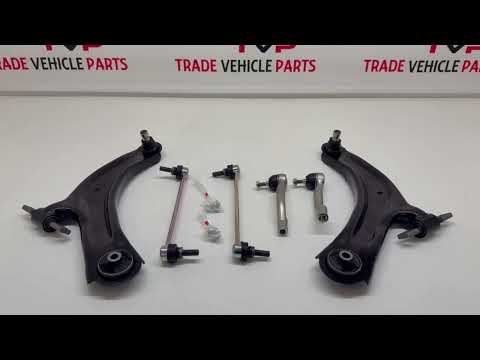 For Nissan Qashqai J10 2006-2014 Front Lower Wishbones Arms Drop Links Track Rod Ends video