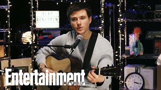 Alec Benjamin Performs &#39;Annabelle&#39;s Homework&#39; | In The Basement | Entertainment Weekly