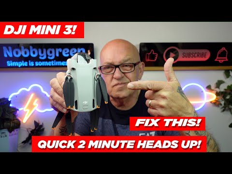 DJI Mini 3 propeller - Quick cheap Simple fix to save your props - Don't get caught out!