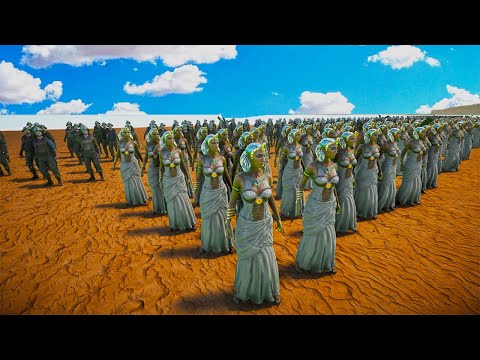 Cleopatra, William Wallace with M1A2 ABRAMS VS 3.3 MILLION MONSTER !!   UEBS 2