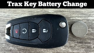 How To Replace CHEVY TRAX Key Fob Battery 2019 - 2024 Change Replacement Trax Remote Batteries DIY