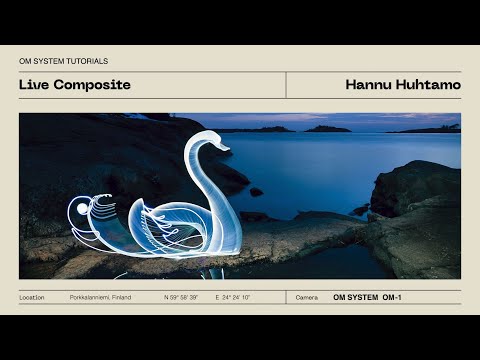 Using Live Composite with OM SYSTEM