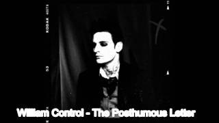 William Control - The Posthumous Letter (30 Second Preview)
