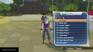 DRAGON BALL XENOVERSE 2 How To Get The Hercule! Pose Emote!