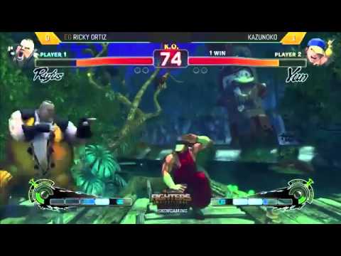 Ricky Ortiz (Rolento) vs Kazunoko (Yun) - SXSW Gaming - #USF4