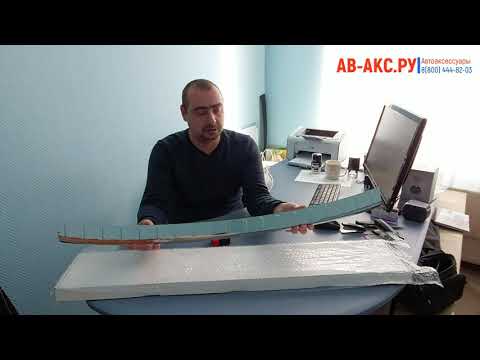 Видеообзор накладки на задний бампер Nissan Qashqai с 2014 по 2019