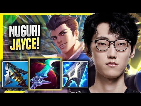 NUGURI IS A MONSTER WITH JAYCE! - Nuguri Plays Jayce TOP vs Camille! | Season 2022