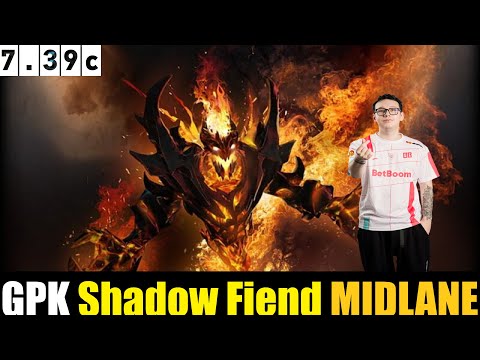GPK [Shadow Fiend] MID 7.39C - DOTA 2 HIGHEST MMR MATCH#dota2  #dota2gameplay