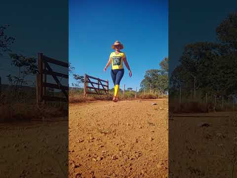 Caminhada sertaneja Comunidade Santa Rita município Vianópolis Goiás y