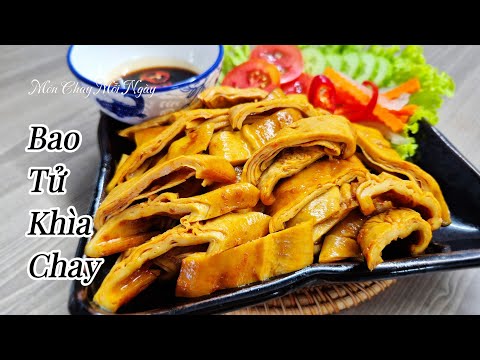 BAO TỬ KHÌA CHAY| Món Chay Mỗi Ngày| Vegetarian