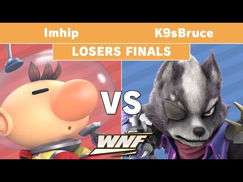 WNF 1.2  Imhip (olimar) vs K9sBruce (Wolf) Losers Finals - Smash Ultimate