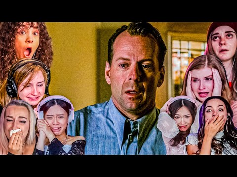 TOP FEMALE "SHOCKING ENDING" Reactions! Sixth Sense Movie Reaction