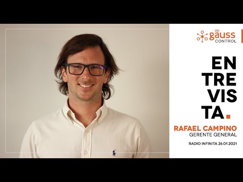 Entrevista a José Rafael Campino, Gerente General de Gauss Control, en Radio Infinita.