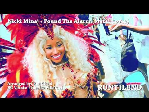 Nicki Minaj - Pound The Alarm (Rock / Metal Cover)