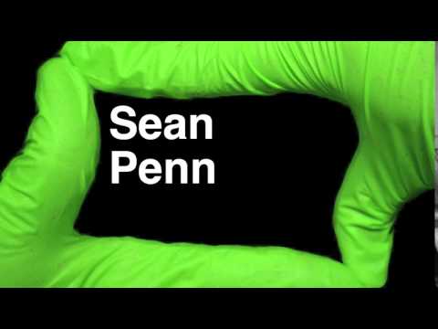 How to Pronounce Sean Penn Movie Star Activist