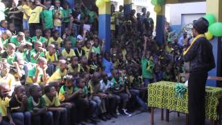 Sheldon Shepherd At Harbour View Primary School, Kingston Jamaica