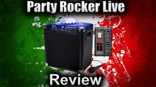 Video thumbnail for Ion Audio Party Rocker Live Review by Some Mexican Techy Guy