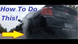 How to do a Burnout With an Automatic