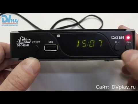 Delta DS-340HD - обзор DVB-T2 ресивера