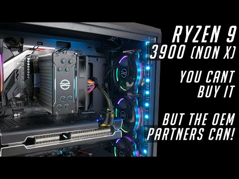 Ryzen 9 3900 (non X) - the CPU that DIY system builders can't buy!
