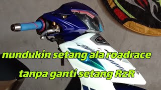 Download lagu Cara Potong Leher Setang Ala Roadrace| Stang Komorod | modifikasi shogun sp125 mp3