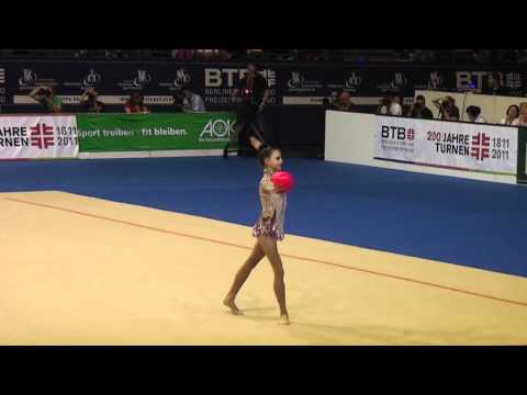 Berlin Masters 2011: Jana Berezko-Maggrander with ball