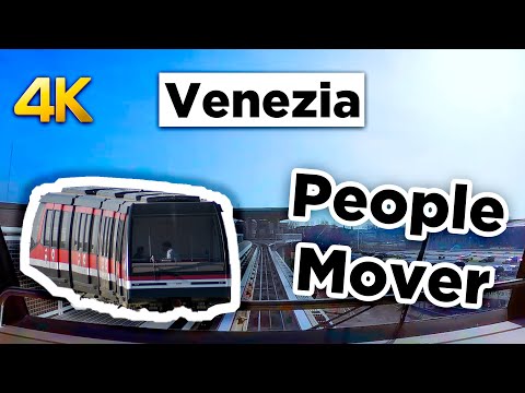 🚝 Italy, People Mover in Venezia 2019 (4k Ultra HD 60fps)