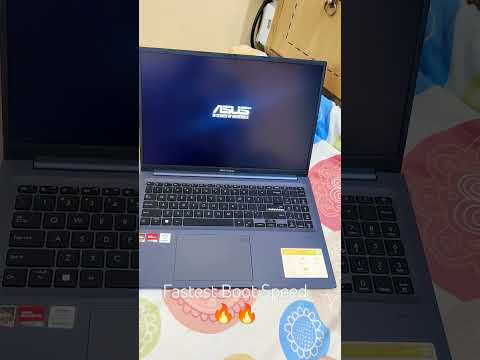 Boot Speed of Asus Vivobook 16x 5600h 16gb ram #laptop #shortsbeta