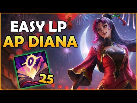 SNOWBALLING VS KASSADIN - AP Assassin Diana Mid - League of Legends Gameplay